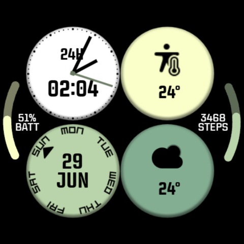 Night 102 - watch face screenshot 21