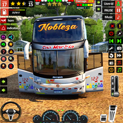 City Coach Bus Driving Sim 3D logo