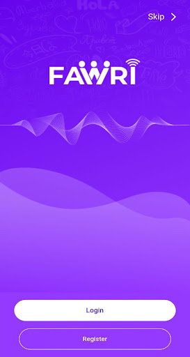Android application Fawri Audience screenshort
