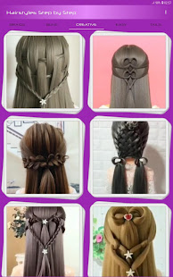 Hairstyles Step by Step Videos (Offline)  APK screenshots 9