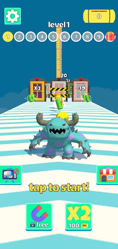 Android application Runner Scream - Running Game screenshort