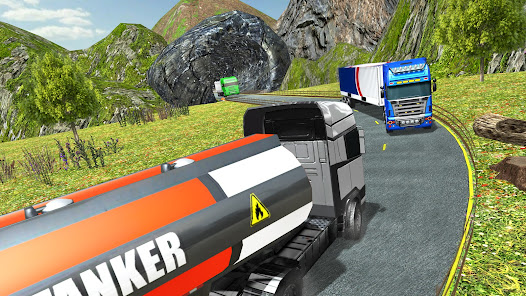 Oil Tanker Transport Driving  screenshots 6