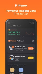 Pionex: Free Trading Bots for Bitcoin, Dogecoin v 2.3.06 APK (Premium/Unlocked All) Free For Andoid 2