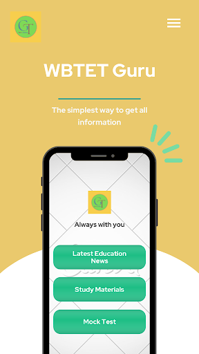 Android application WBTET Guru: Mock & Materials screenshort