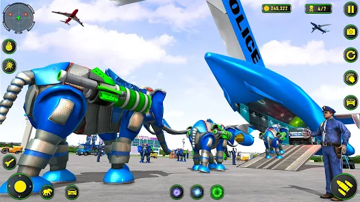 Elephant Robot Car: Robot Game - Apps on Google Play