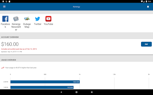 Screenshot of Kenergy