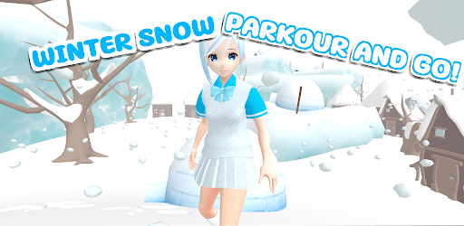 Android application Props Winter Ice Snow Obby screenshort