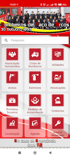 Bombeiros Paço de Arcos Screen 2