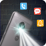 Flash Alerts on Call & SMS - Ringing Flashlight icon