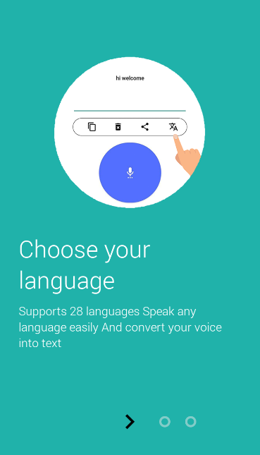 Voice to text‏ - Voice Typing - 2 - (Android)