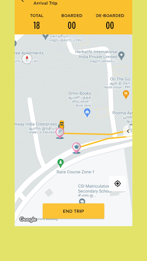 NeoTrack - Driver App Screen 3