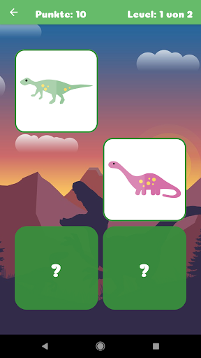 Memory for children Screen 2
