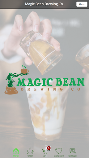 Android application Magic Bean Brewing Co screenshort