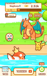 Pokémon: Magikarp Jump Ekran görüntüsü