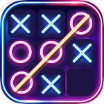Cover Image of Download Tic Tac Toe 2 Player: XO Glow  APK