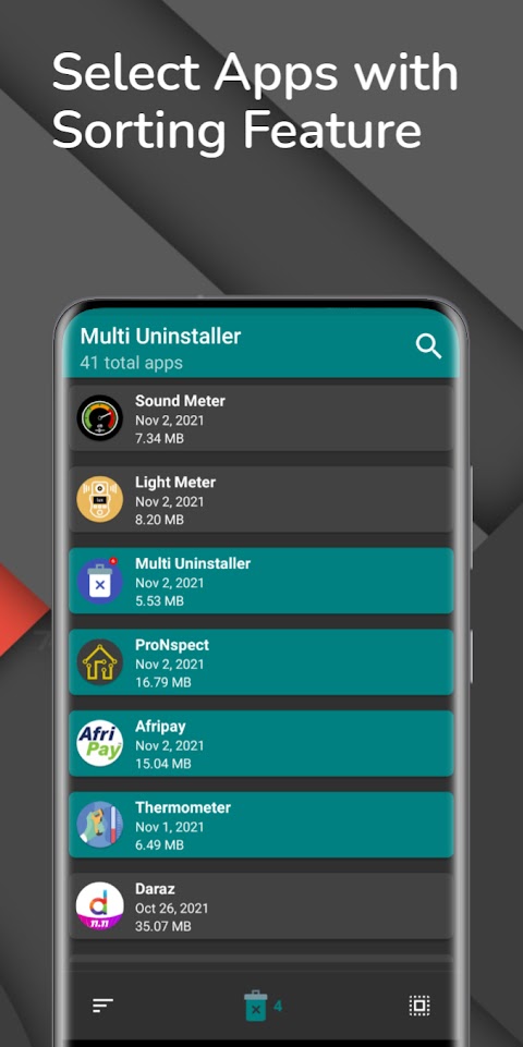 Easy Uninstaller App Uninstallのおすすめ画像2