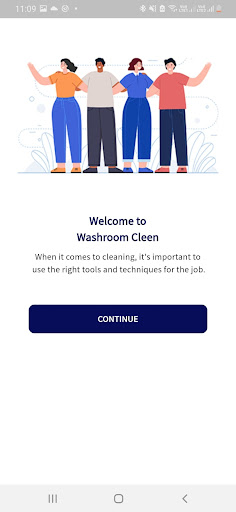 Android application Washcleen screenshort