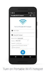 Portable Wi-Fi hotspot Free Screenshot