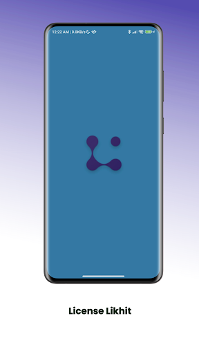 Android application License Likhit screenshort