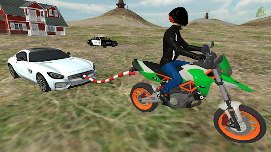 Motorbike Driving: Chained Car 1.4 screenshots 3