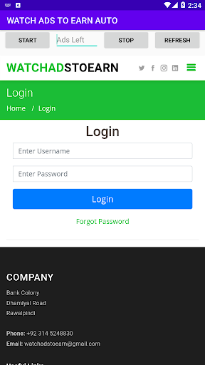 Watch Ads To Earn Auto