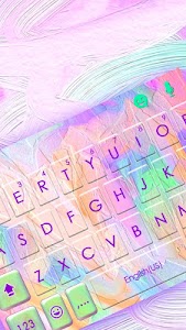 Colorful Pastel Keyboard Theme Unknown