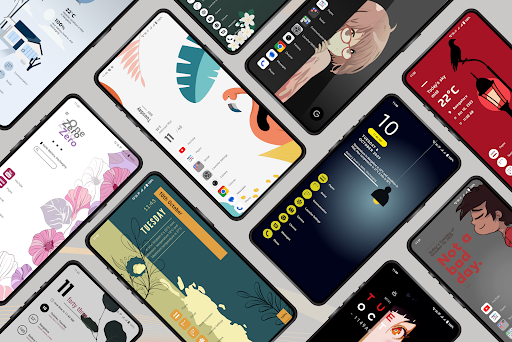 Screenshot of ModArt Launcher -Theme 18 in 1