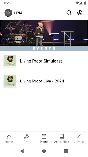 Screenshot of Living Proof with Beth Moore