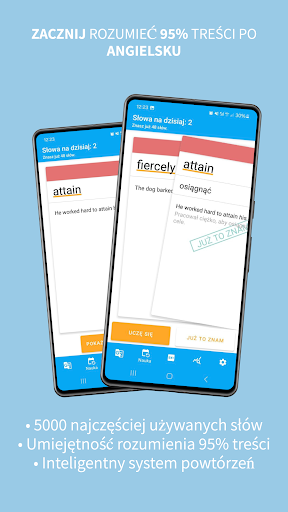Android application Vocabify: Angielski 5000 słów screenshort
