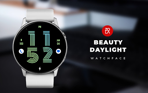 Android application Beauty Daylight Watch Face screenshort