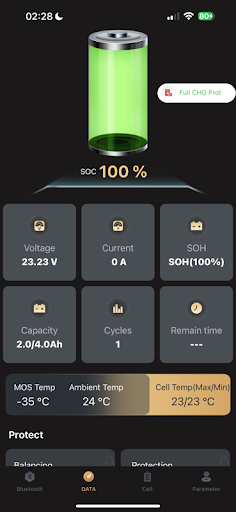 Qomolander BMS Screen 2