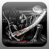 Skeleton Grim Reaper Fire LWP icon