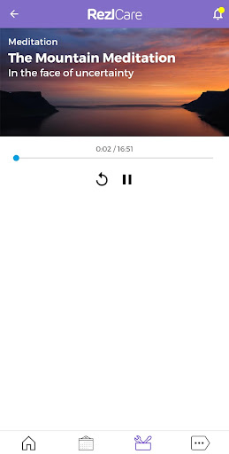 Android application RezlCare - Cancer Support screenshort