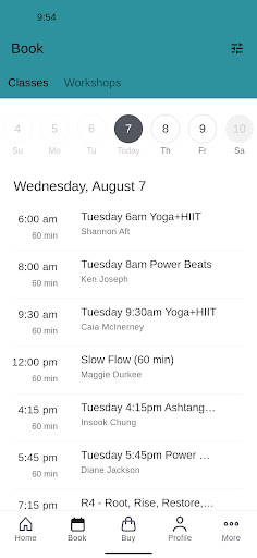 Root to Rise Power Yoga Screen 2