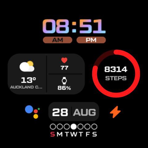 Night ver 29 - watch face screenshot 22