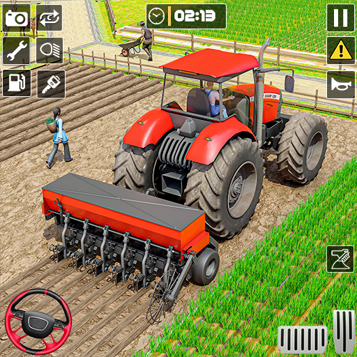 US Farming Tractor Cargo Games logo