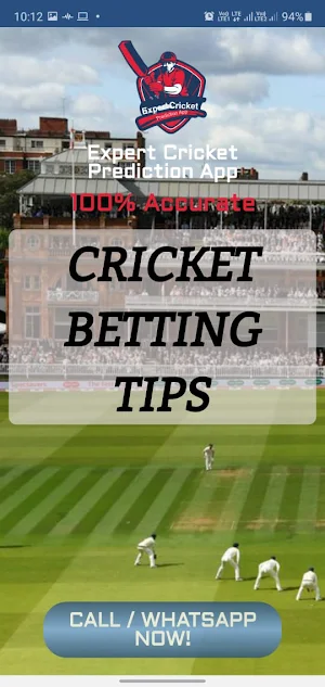 Expert Cricket Prediction App screenshot 1