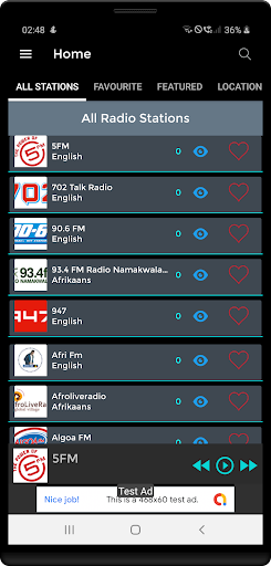 Radio ZA - South Africa Radios Screen 2
