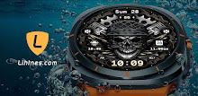 Skull & Pistons Watch Face 023 APK