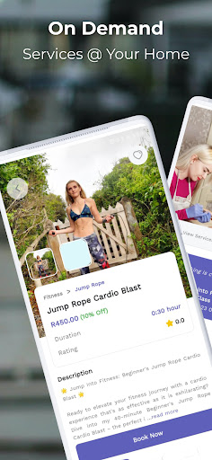 Android application Thrivester Provider screenshort