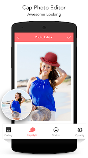 Cap Photo Editor Screen 3