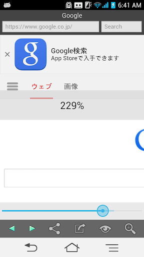 Chameleon browser (UserAgent) Screen 2