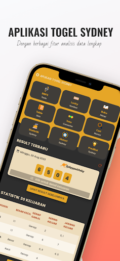 Android application Aplikasi Togel Sydney Pools screenshort