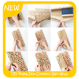 DIY Polka Dot Confetti Gift Wrap icon