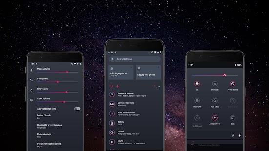 Gravija Substratum Theme Capture d'écran