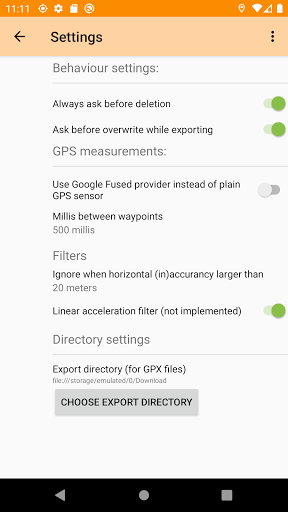 offline-gps Screen 2