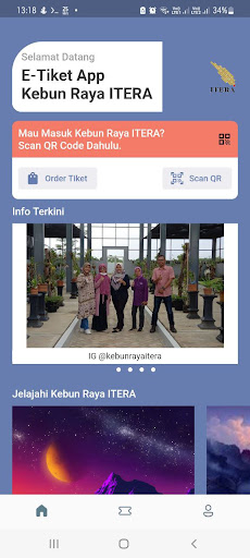 Eticket - Kebun Raya ITERA Screen 3