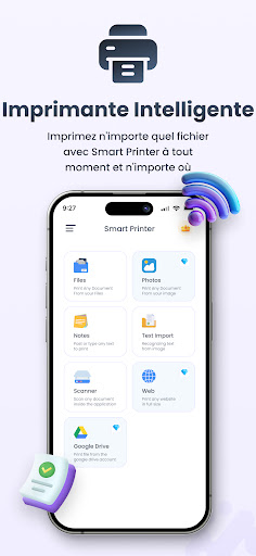 Aperçu de l'application