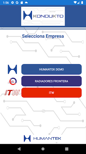 Android application Kondukto screenshort