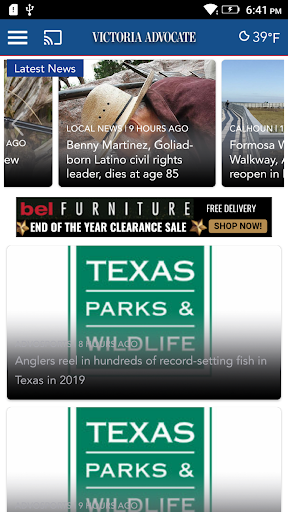 Victoria Advocate Screen 2